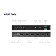 PremiumCord HDMI switch 4:1 s podporou rozlišení 8K@60Hz,4K@120Hz, 1080P, HDR, s ovládáním tlačítkem a dálkovým ovladače