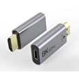 PremiumCord Adaptér USB-C na HDMI rozlišení obrazu 8K@60Hz,4K@144Hz Aluminium