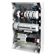 Solarmi AC32 osazený rozvaděč pro fotovoltaiku, jističe, chránič, 10kW 3f, plný automatický backup, 32A