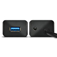 AXAGON - HUE-SA7BP 7x USB3.0 ALU CHARGING hub vč. AC adapteru
