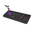 GENESIS herní klávesnice THOR 230/TKL/RGB/Outemu Red/Bezdrátová USB + Bluetooth/US layout/Černá