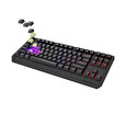 GENESIS herní klávesnice THOR 230/TKL/RGB/Outemu Silent Lemon/Bezdrátová USB + Bluetooth/US layout/Č