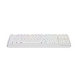 GENESIS herní klávesnice THOR 230/TKL/RGB/Outemu Red/Bezdrátová USB + Bluetooth/US layout/Bílá