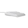 GENESIS herní klávesnice THOR 230/TKL/RGB/Outemu Red/Bezdrátová USB + Bluetooth/US layout/Bílá