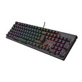 GENESIS mechanická herní klávesnice THOR 303/RGB/Outemu Peach Silent/Drátová USB/US layout/Černá