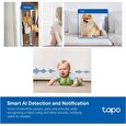 TP-LINK Tapo C125 - Domácí IP kamera, smart AI, 4MP (2560x1440) 140°, ONVIF, Starlight (Color Night Vision )