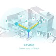 TP-LINK Deco X55(1-pack) - AX3000 Wi-Fi 6 Mesh systém pro pokrytí celé domácnosti - HomeShield - (1-pack)