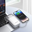 ColorWay powerbanka/ 30 000mAh/ 1x USB QC3.0/ USB-C/ Lightning/ 22,5W/ Bílá
