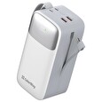 ColorWay powerbanka/ 50 000mAh/ 1x USB QC3.0/ USB-C/ Lightning/ 22,5W/ Bílá