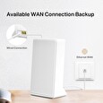 Modem TP-LINK Mercusys MB130-4G AC1200, LTE s WiFi routerem, 1x LAN, 1x WAN, 1x slot SIM, 2,4/5GHz