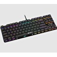 Canyon Herní klávesnice Cometstrike TLK GK-50, mechanická, drátová, multimediální, podsvícená, 87 kláves, CS layout