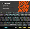 Canyon Herní klávesnice Cometstrike TLK GK-50, mechanická, drátová, multimediální, podsvícená, 87 kláves, CS layout