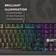 Canyon Herní klávesnice Cometstrike TLK GK-55, mechanická, drátová, multimediální, podsvícená, 105 kláves, CS layout