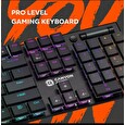 Canyon Herní klávesnice Cometstrike TLK GK-55, mechanická, drátová, multimediální, podsvícená, 105 kláves, CS layout