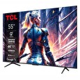 TCL 55T8B SMART TV 55" QLED/4K UHD/Direct LED/144Hz/4xHDMI/1xUSB/LAN/GoogleTV