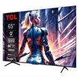 TCL 65T8B SMART TV 65" QLED/4K UHD/Direct LED/144Hz/4xHDMI/1xUSB/LAN/GoogleTV