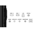 TCL 75T8B SMART TV 75" QLED/4K UHD/Direct LED/144Hz/4xHDMI/1xUSB/LAN/GoogleTV