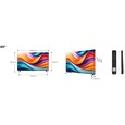 TCL 85T7B SMART TV 85" QLED/4K UHD/Direct LED/3xHDMI/USB/LAN/GoogleTV
