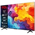 TCL 75V6B SMART TV 75" LED/4K UHD/Direct LED/3xHDMI/2xUSB/LAN/GoogleTV