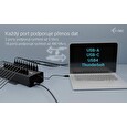 I-TEC USB-C/USB-A Metal Charging+Data HUB, 15W per port, 20x USB-C, 360W