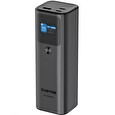 Canyon powerbanka PB-2010, 27000mAh, 2x USB-C 140W PD3.1, 1x USB-A QC 3.0, display, tmavě šedá