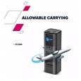 Canyon powerbanka PB-2010, 27000mAh, 2x USB-C 140W PD3.1, 1x USB-A QC 3.0, display, tmavě šedá