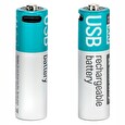 ColorWay nabíjecí baterie AA 2200mAh/ USB-C/ 1.5V/ 2ks v balení