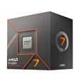 AMD Ryzen 7 8C/16T 8700F (4.1GHz/5.0GHz,24MB,65W,AM5,No Graphics) Box with Wraith Stealth cooler