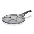 Pánev Banquet na 4 lívance s nepřilnavým povrchem Granite Grey 26 cm
