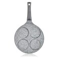 Pánev Banquet na 4 lívance s nepřilnavým povrchem Granite Grey 26 cm