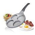Pánev Banquet na 4 lívance s nepřilnavým povrchem Granite Grey 26 cm