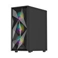 Genesis DIAXID 605 ARGB/Midi Tower/Transpar./Černá