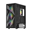 Genesis DIAXID 605 ARGB/Midi Tower/Transpar./Černá