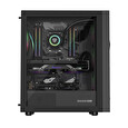 Genesis DIAXID 605 ARGB/Midi Tower/Transpar./Černá