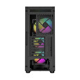 Genesis DIAXID 605 ARGB/Midi Tower/Transpar./Černá