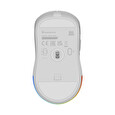 Genesis herní bezdrátová myš ZIRCON XIII/Herní/Optická/26 000 DPI/USB+BT/Bílá