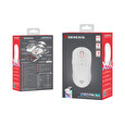 Genesis herní bezdrátová myš ZIRCON XIII/Herní/Optická/26 000 DPI/USB+BT/Bílá