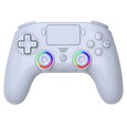 SUBSONIC by SUPERDRIVE herní ovladač WIRELESS LED/ PS4/ PC/ Bílý