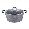 Sada nádobí Berlingerhaus s mramorovým povrchem 13 ks Gray Stone Touch Line BH-6176