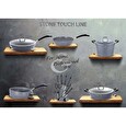 Sada nádobí Berlingerhaus s mramorovým povrchem 13 ks Gray Stone Touch Line BH-6176