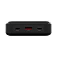 Powerbanka FIXED Zen 20 Pro s LCD displejem a výstupem 130W, 20 000 mAh, černá