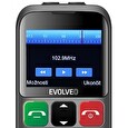 EVOLVEO EasyPhone ET, mobilní telefon pro seniory s nabíjecím stojánkem, stříbrná