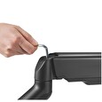 Držák monitoru Brateck LDA32-114E dvě ramena vedle sebe mechanická pružina nástěnný