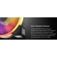 COUGAR ventilátor VORTEX VX 120 ARGB 120mm hydro dynamic bearings, lightning & power management