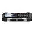 EVOLVEO StrongPhone H1, vodotěsný odolný Dual SIM telefon, černá-stříbrná