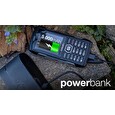 EVOLVEO StrongPhone H1, vodotěsný odolný Dual SIM telefon, černá-stříbrná
