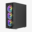 Aerocool Prism, skrinka ATX, fan, 2xUSB3.0 + USB2.0, čierna