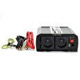 Nedis měnič napětí/ modifikovaná sinusoida/ 12 V DC/230 V AC 50 Hz/ 1000 W (2000 W špička)/ USB-A/ 2x zásuvka type E