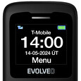 EVOLVEO EasyPhone ID, mobilní telefon pro seniory, černá