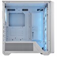 COUGAR PC skříň MX600 White Mid Tower Mesh Front Panel 3 x 140mm + 1 x 120mm Fans Transparent Left Panel